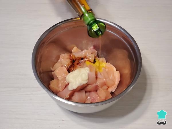 Receta de Saltado de vainita con pollo - Paso 5