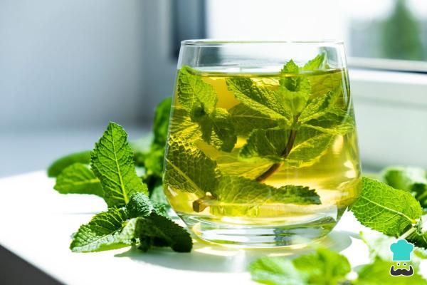 Recetas con hierbabuena - Té de hierbabuena