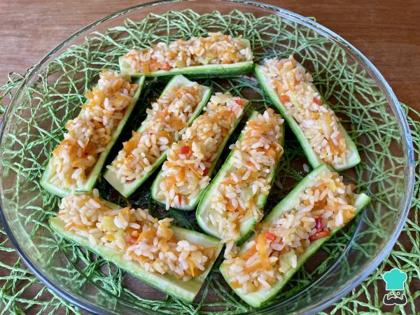 Receta de Zapallo relleno con arroz - Paso 7