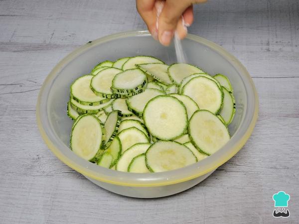 Receta de Tarta de zucchini - Paso 2