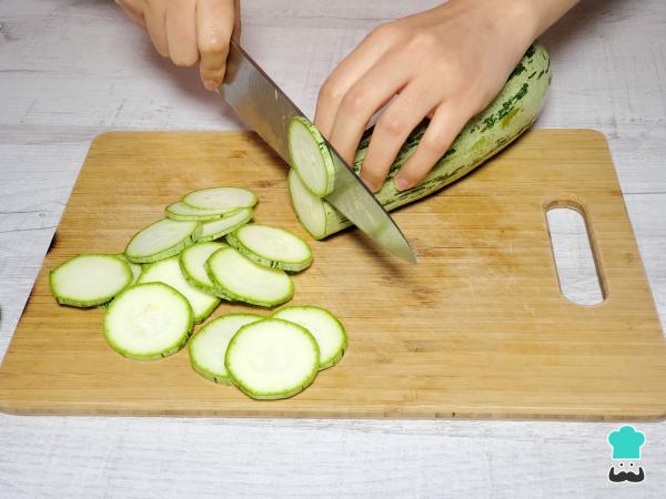 Receta de Tarta de zucchini - Paso 1
